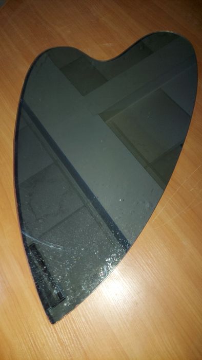 Дзеркало серцем 67 см 44 см