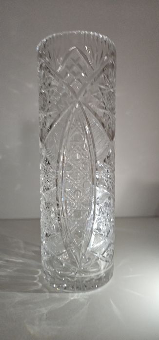 Kryształowy wazon PRL