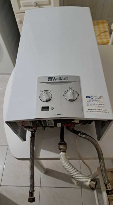 Esquentador Vaillant inteligente como novo pouco utilizado  150€