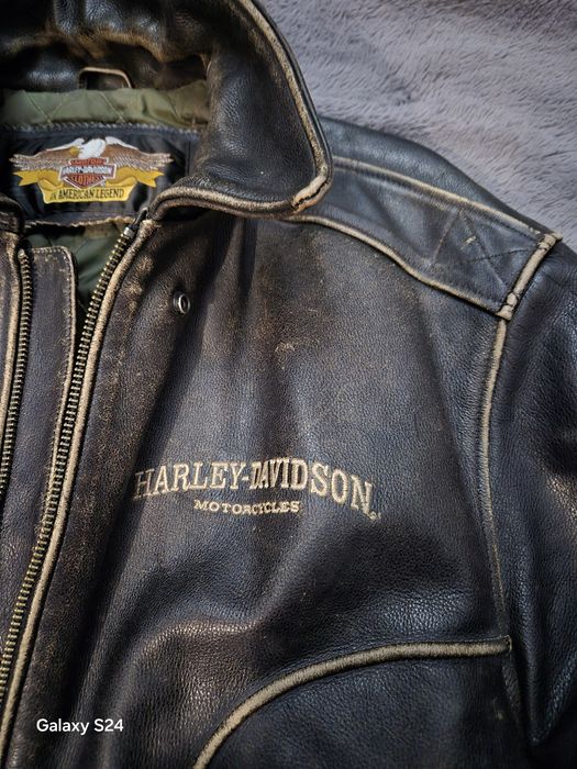 Harley Davidson Vitange skorzana  kurtka oryginal Roz.XL