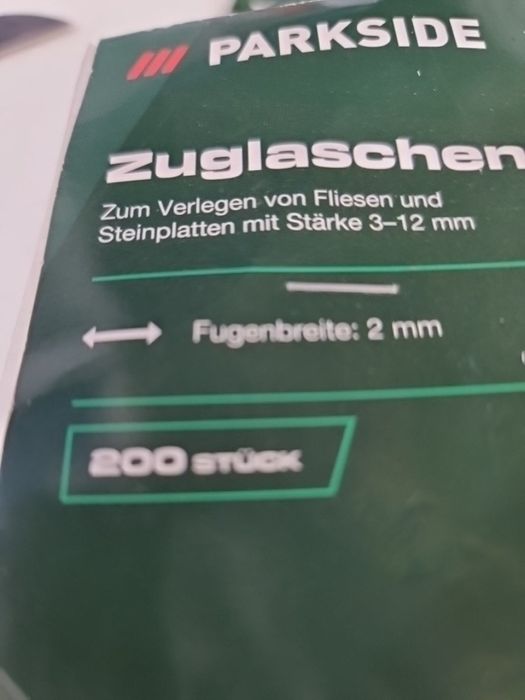 Основи СВП Parkside 200 шт. (2 мм або 3 мм) Німеччина