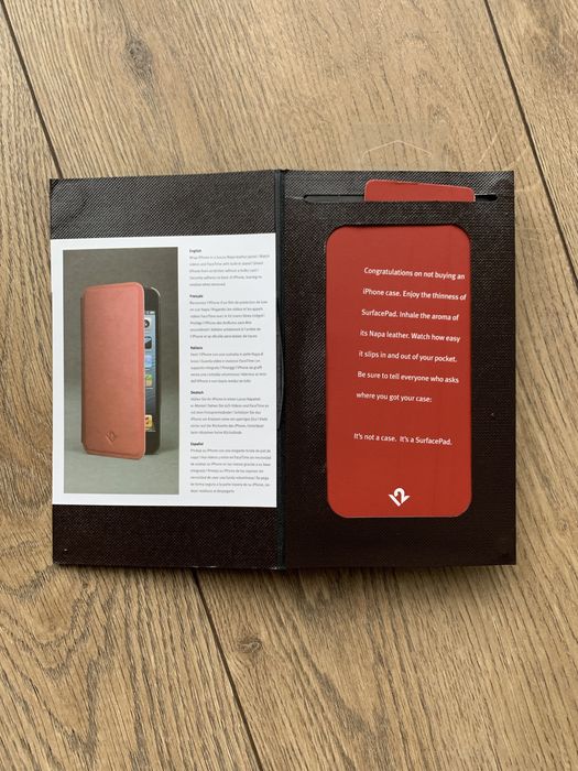 NOWE etui case iPhone 5, 5c, 5s, SE skórzane