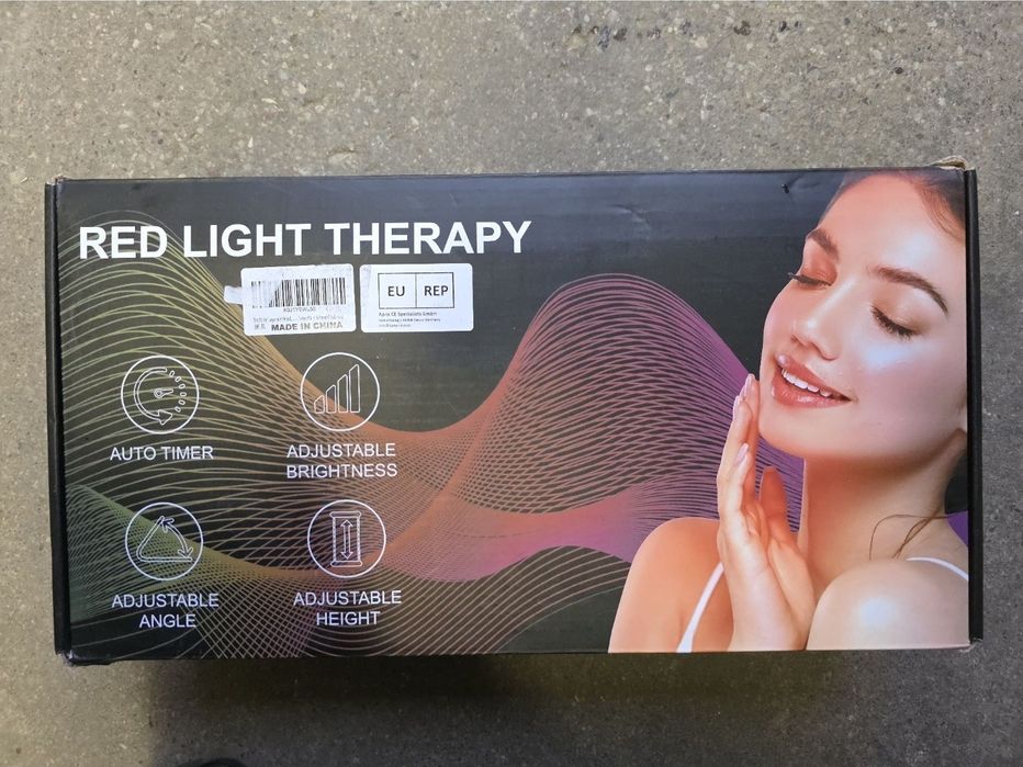 Lampa terapeutyczna LED z czerwonym światłem