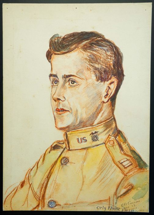 Conjunto de 6 pinturas originais E. Bryham Parsons