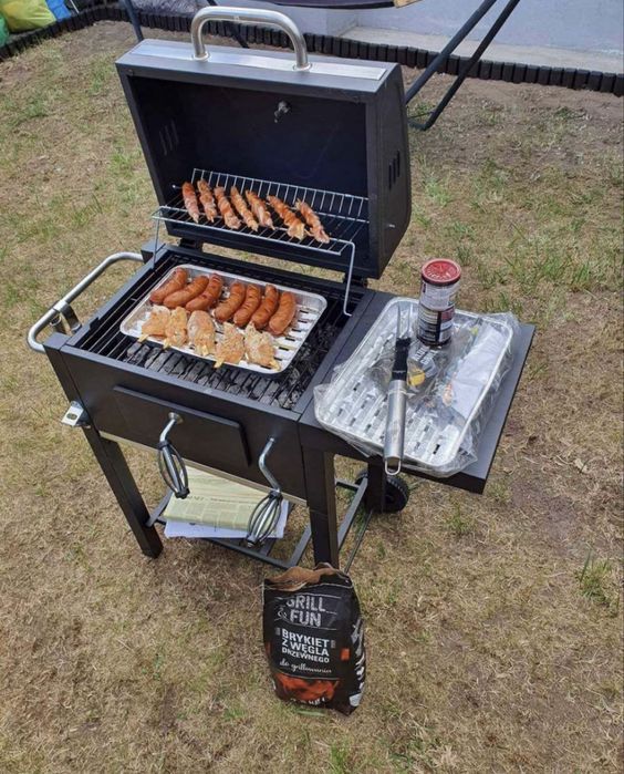Grill weglowy nowy okazja