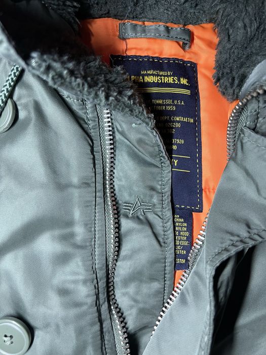 Alpha Industries parka n3b парка альфа аляска