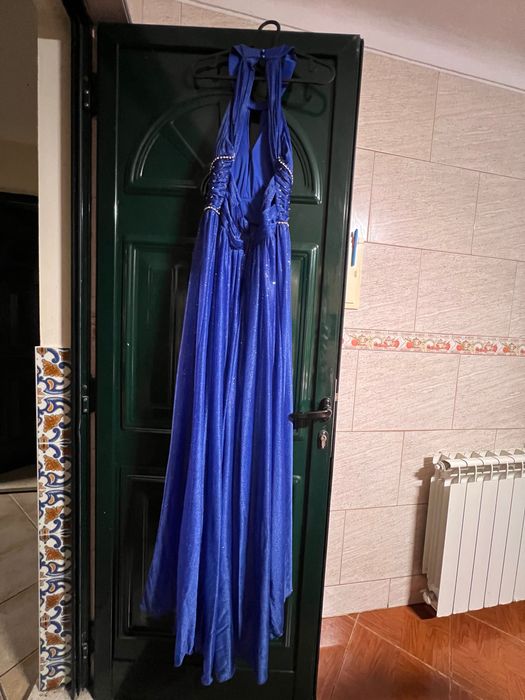 Vestido azul, usado 1 vez