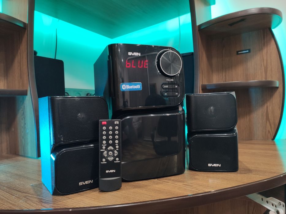 Акустична система 2.1  Sven MS-305 Bluetooth колонки сабуфер аудіо саб