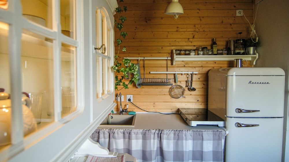 Domek chatka w górach z balią  widok Babia Góra Beskidy wakacje