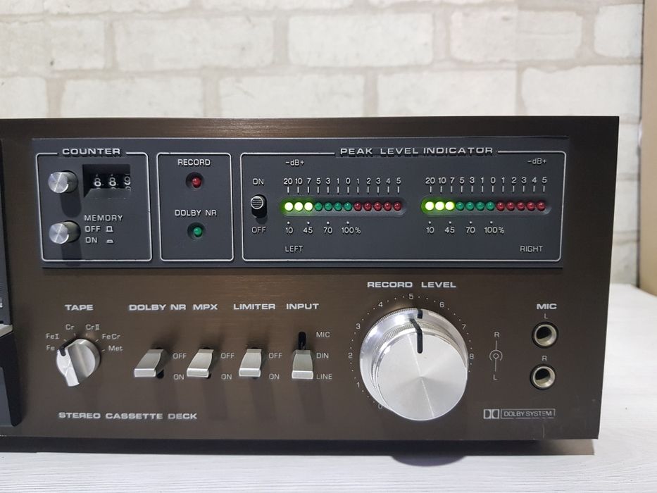 Стерео касетна дека/касетная Dual C 820  б/у з Німеччини