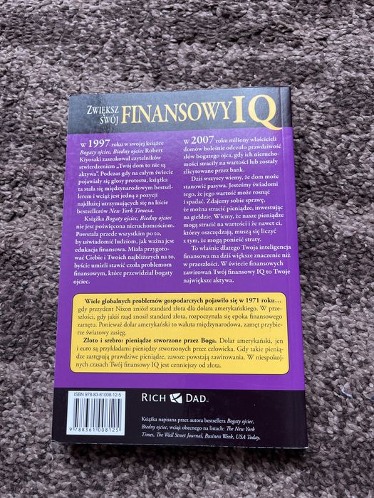 Robert Kiyosaki Zwiększ swoj finansowy IQ