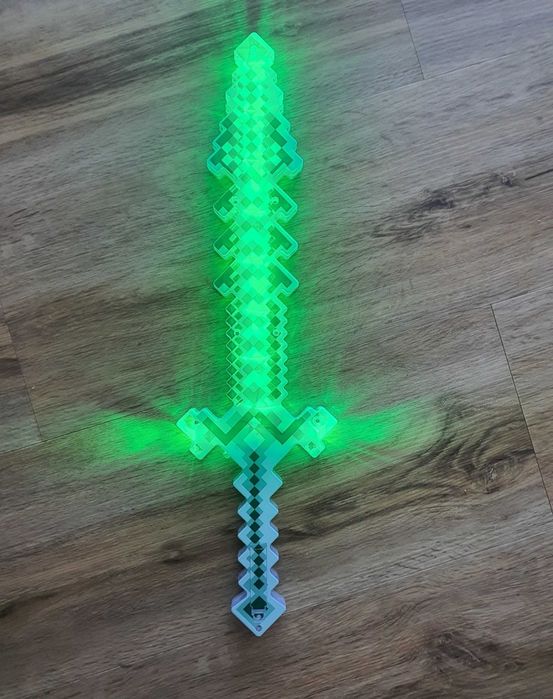 Miecz zielony minecraft 2sztuki