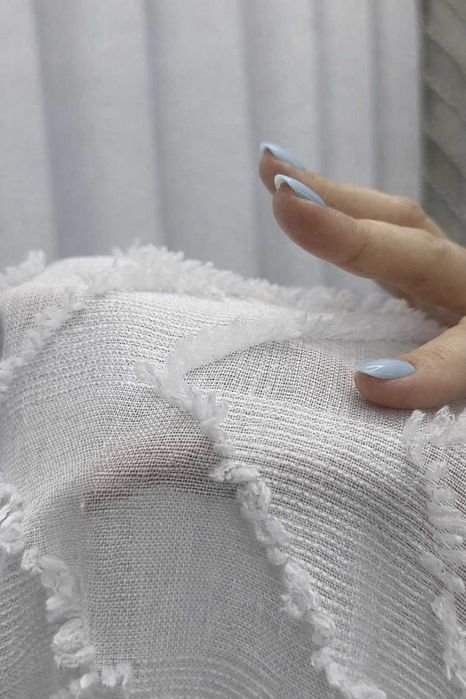 ХІТ!Тюль букле на основі льону(Скандинавія) тюль в зал,в спальню