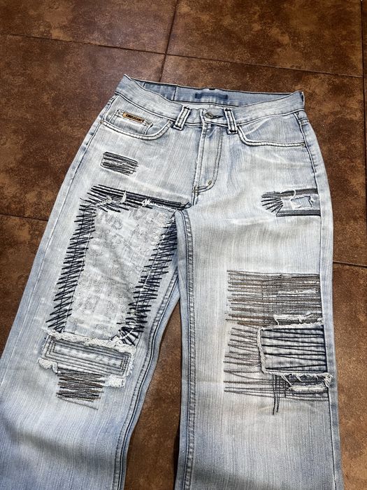 Vintage Dolce Gabbana archive indie sleaze jeans jaded london  Diesel