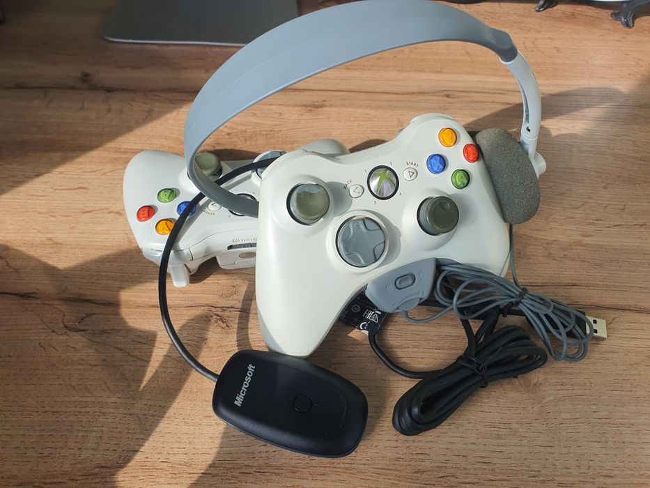 Джойстик xbox 360 ресивер навушник