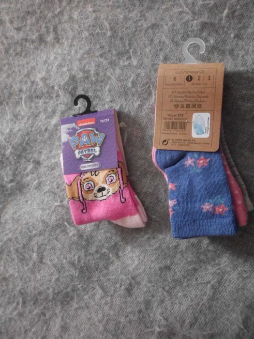 lote  de meias novas com etiqueta para bebe menina