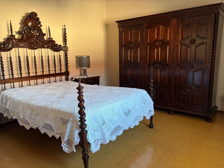 Mobilia quarto castanha