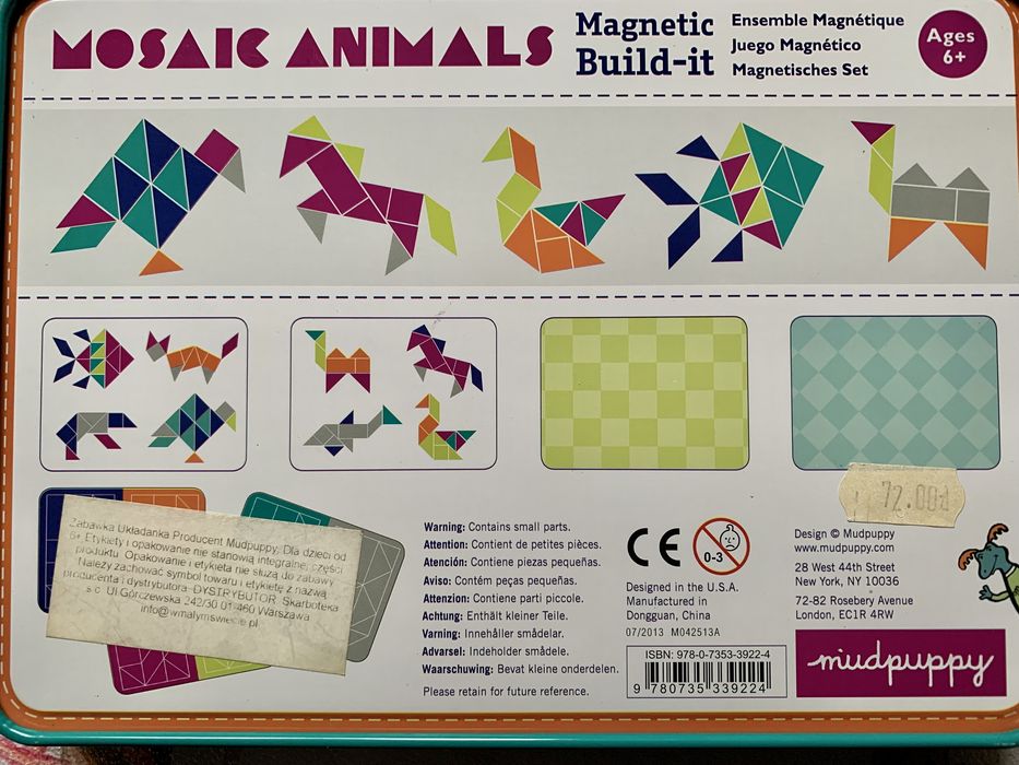 Zabawka mozaika magnetyczna