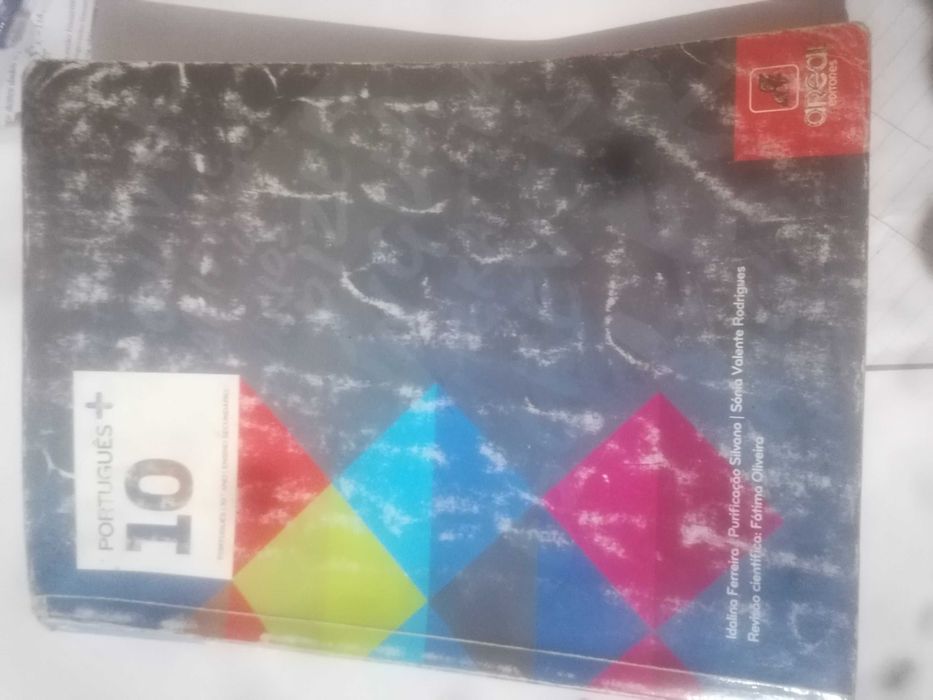 Livro de Português "Português +" 10º Ano Areal Editores