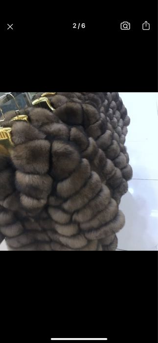 Futro z lisa jak sobole