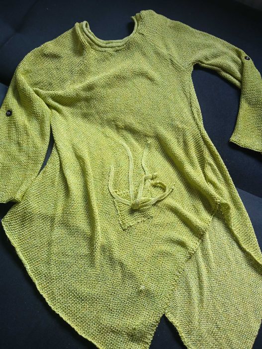 Sukienka narzutka zieleń