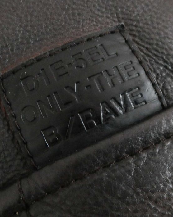 Kurtka skórzana męska DIESEL skóra PILOTKA lotnicza AVIATOR L