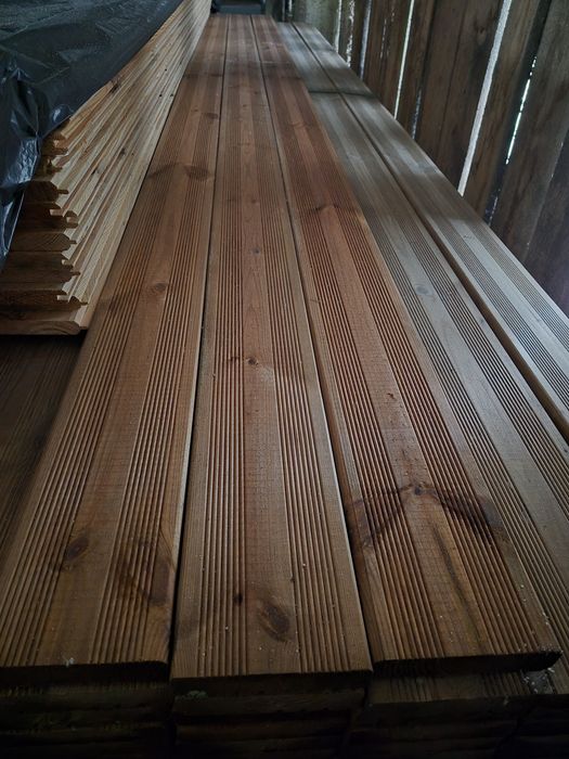 Deska  tarasowa  modrzew,  świerk,   sosna