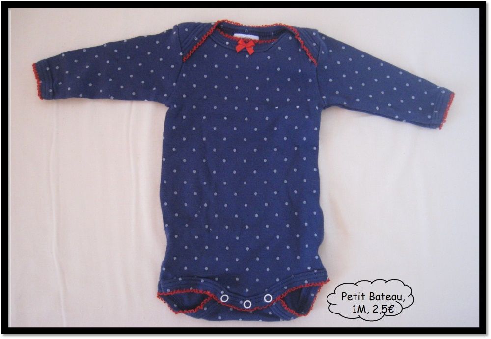 Bodys e Babygrows menina (0-6M)