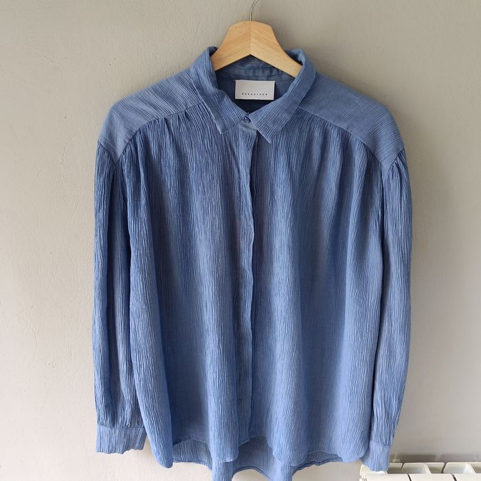 One&Other 56 8XL przewiewna drapowana koszula damska viscoze premium