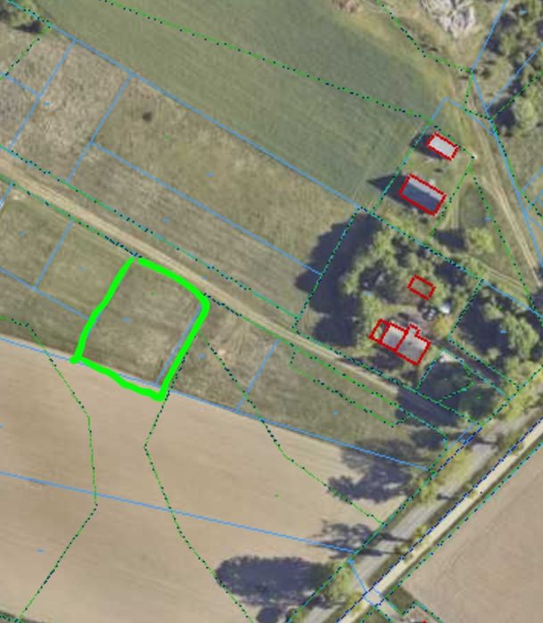 Działka budowlana przy drodze Działdowo Księży dwór  1356m2