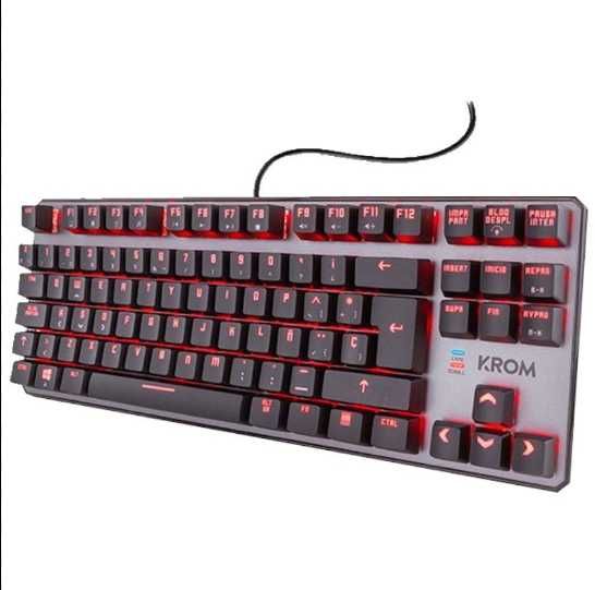 Teclado gaming mecánico RGB Krom Kernel