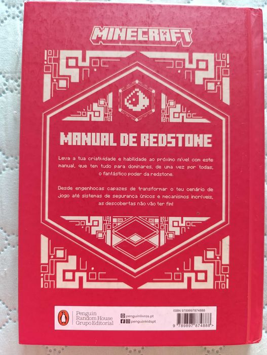 Promoção! Livro: Minecraft - Manual de redstone
