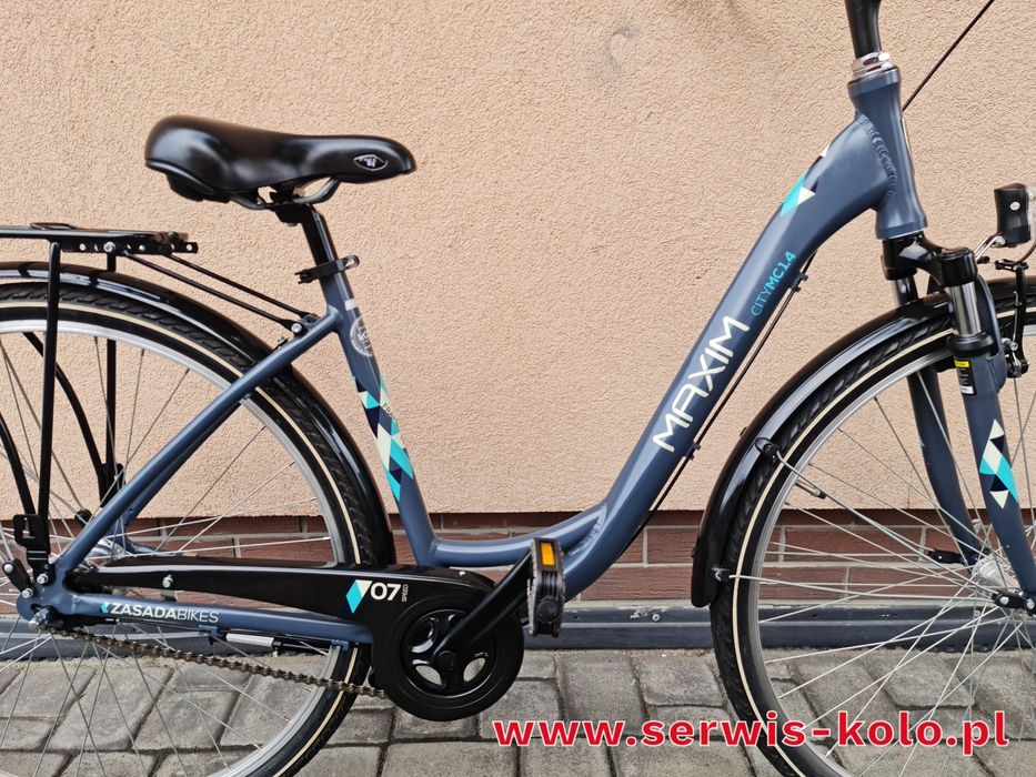 Rower damski miejski MAXIM koła 28 SHIMANO NEXUS okazja aluminium