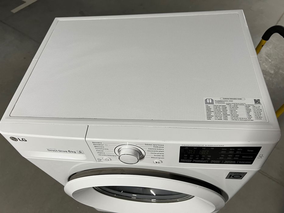 Pralka LG Inverter Direct Drive 6kg | cicha | 44 cm głębokości