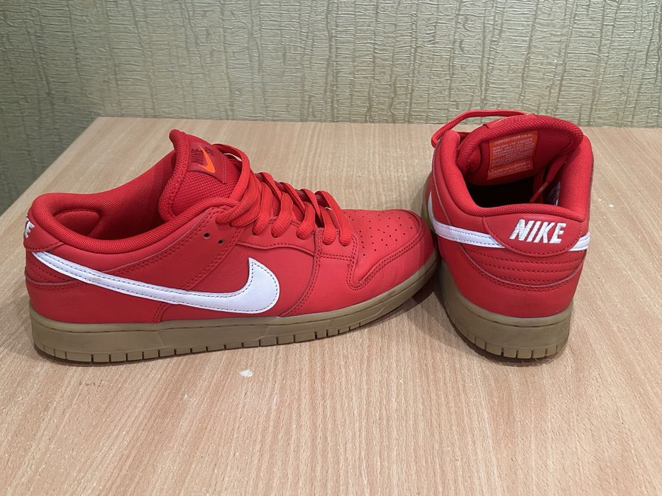 Кросівки Dunk low sb red