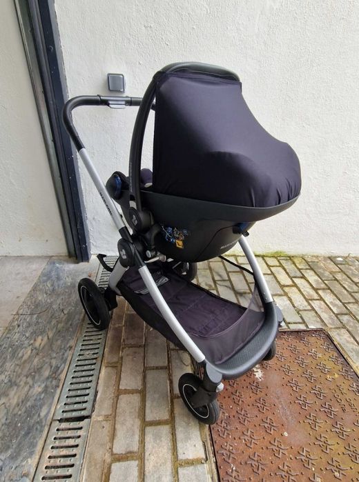 Carrinho duo maxi cosi com isofix
