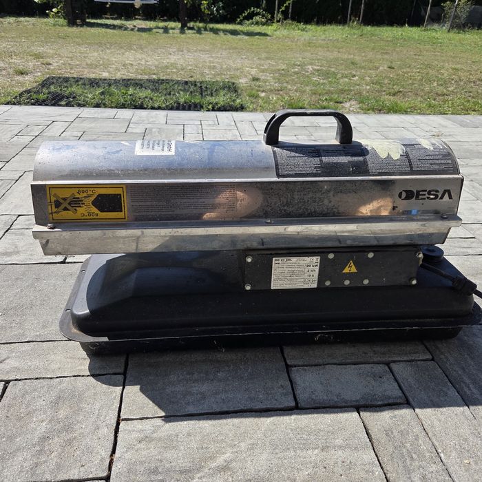 Nagrzewnica spalinowa diesel 20 kw olejowa