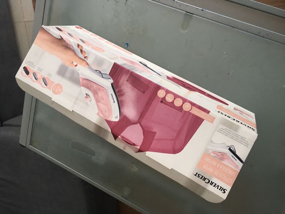 Ferro vertical de vapor