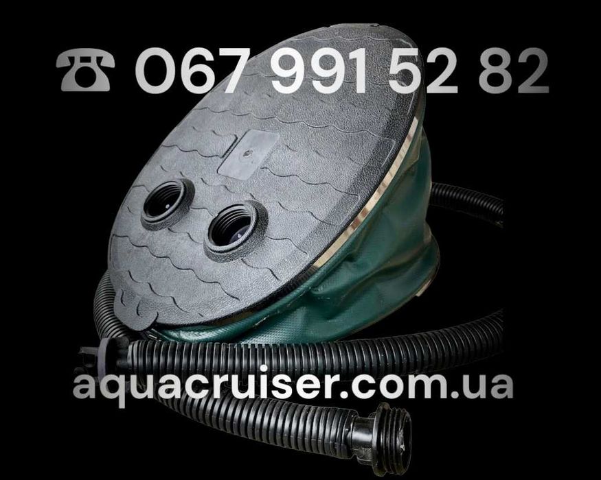 Новий ножной насос для надувного човна ПВХ надувной лодки ПВХ купить