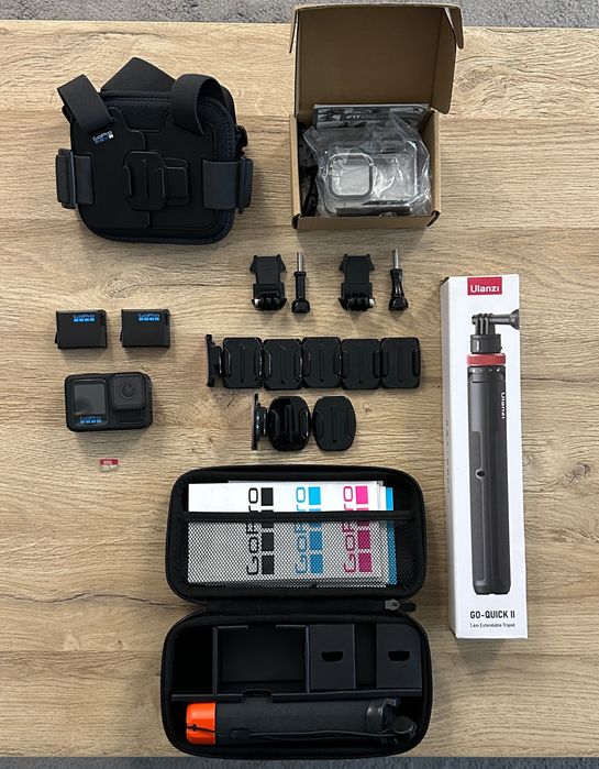 Impecável GoPro HERO 13 Black + Kit Completo *Como Novo*