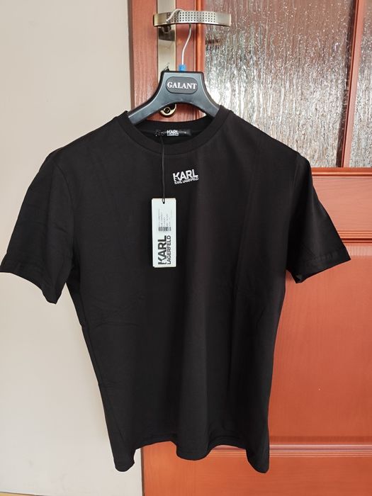 Koszulka męska T-shirt Karl Lagerfeld czarny nowy