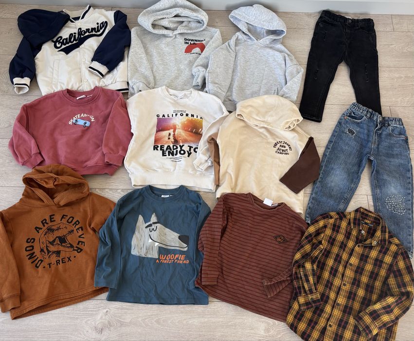 Бомбер Zara 4-5 110 (104 куртка, ветрівка) та шапка