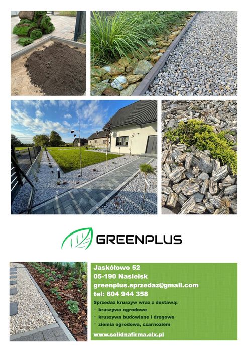 Kruszywo dekoracyjne na podjazd - biały grys 16-32 kamień dekoracyjny