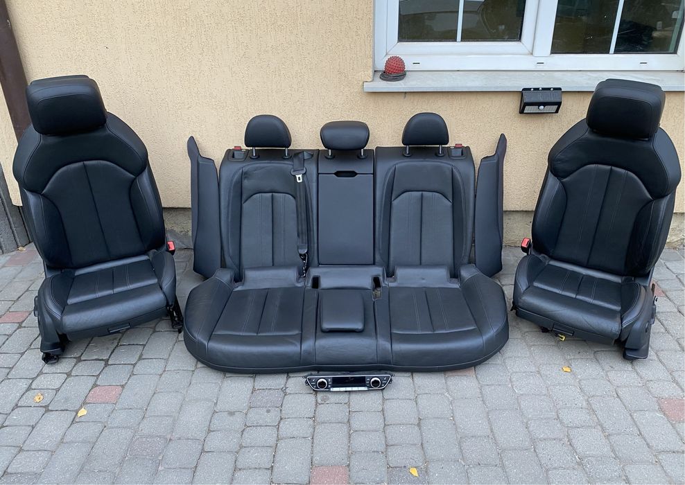 Салон сидіння audi a4 b9 sline спорт комфорт слайн вентиляція седан