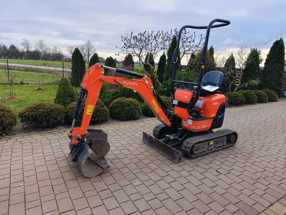 Kubota u10-3 brutto 2020 rok minikoparka mini koparka