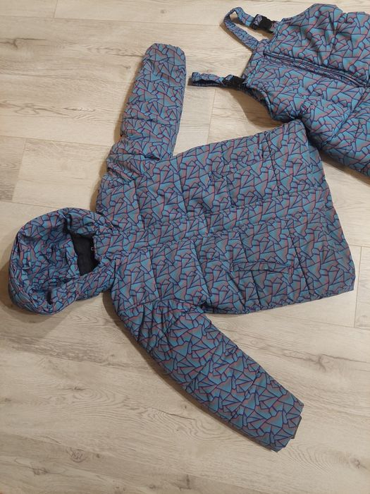 Дитячий зимовий комбінезон унісекс 122 128