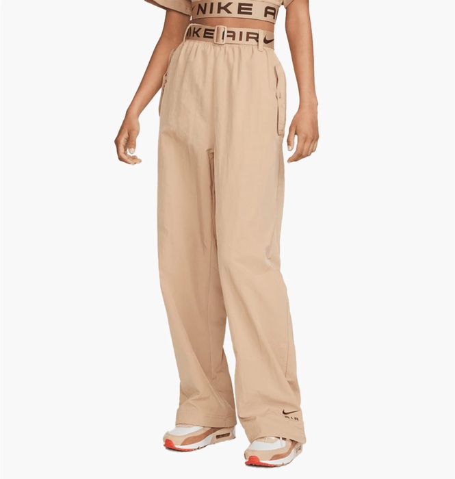 Штани Nike Nsw Air High-Rise Woven Beige FB8084-200