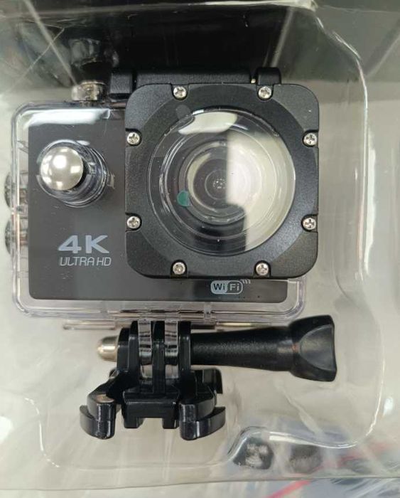 Екшн-камера 4K Ultra HD Wi-Fi з пультом кріпленнями водонепроникна экш