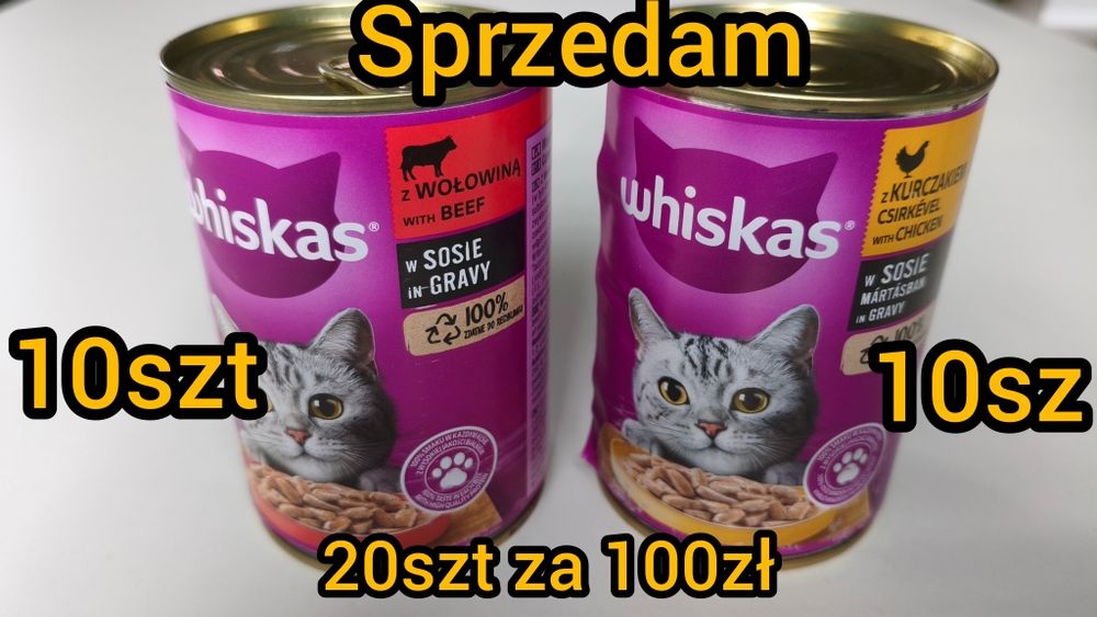 Karma dla kota whiskas