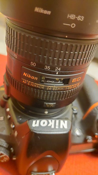 Lentes e flash Nikon full frame impecável